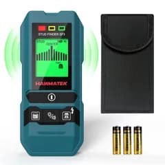 【数量限定】グレード木材精密モード両頭ボルト探索ツール、金属中心縁、両頭ボルトと交流電線、壁パイプ位置決め器に使用 (SF3) 6in1モード 深度距離表示 壁うらセンサー 下地チェッカー 下地センサー 下地探し HANMATEK