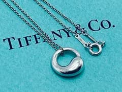 a153 美品　Tiffany&Co. ティファニー　エターナルサークル　ネックレス　シルバー　925