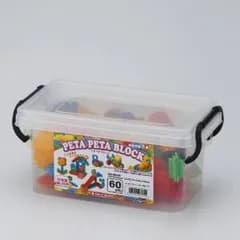 【新品・4営業日で発送】友愛玩具 ペタペタブロック６０ピース　　 ＭＡ－５０２５９