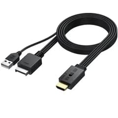 【在庫処分】AUTOUTLET PS2 to HDMI 変換 1080P（60hz）のみサポート コンバーター 4:3/16:9変換スイッチ付き ps2 hdmi 変換 ケーブル PS1/PS2対応 HDMI 1080P 変換コンバーター