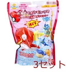 びっくら？たまご お風呂でポケモンつり ～つりあげろ 水辺のポケモン ～ シャボンのかおり 1個入 4570118118844 ×3セット