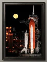 00203NASA 宇宙 アメリカ航空宇宙局 スペースシャトル A3 サイズ ポスター アート おしゃれ 絵画 インテリア 北欧 イラスト マット紙 艶消し アートパネル 額 フレーム デザイン 壁掛け ギフト 新築祝い ディスプレイ