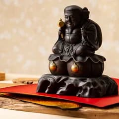 MORITA 圓徳院祈祷開眼 三面大黒天 1体