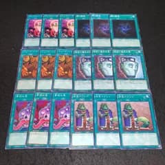 遊戯王 No.4513 成金ゴブリン 貪欲な壺 強欲で謙虚な壺 トレードイン 闇の誘惑 ワンフォーワン 各3枚 計18枚