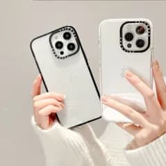 シンプルでエレガント iPhoneケース CASETiFY 無地透明 耐衝撃  iPhone17/iPhone17Pro/iPhone17 Air/iPhone16/16pro/16pro max/15//14/13/12