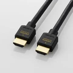 【新品】 ウルトラハイスピードHDMI(R)ケーブル 2m エレコム CAC-HD21E20BK2