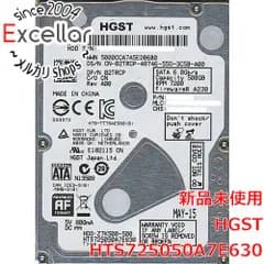 [bn:6] HITACHI ノート用HDD　HTS725050A7E630　500GB 7200rpm
