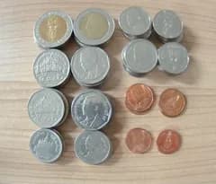 【外国硬貨】タイバーツコインセット