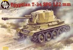 【中古】プラモデル 1/72 エジプト軍・T-122mm自走砲T-34車体 [UM7232]