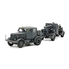 【中古】 タミヤ 1/48 イタレリシリーズ No.27 ドイツ重牽引車 SS-100・88mm砲FLAK37セット プラモデル 37027