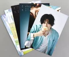 【中古】カレンダー 高橋健介 2022年度 ポストカードサイズカレンダー 「高橋健介 2022年度 卓上カレンダー 豪華BOX仕様 通常版＆会員限定版」 先行予約特典C