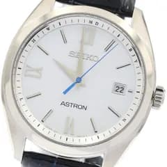 セイコー SEIKO SBXY035/7B72-0AD0 アストロン オリジン デイト ソーラー電波 メンズ 極美品 箱・保証書付き_938574