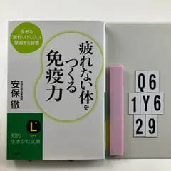 疲れない体をつくる免疫力 (知的生きかた文庫) 文庫 ? 201 0 安保 徹 (著)　Q6-6Y1-29