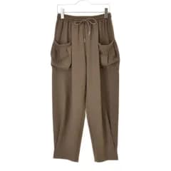 【CYANTOKYO】Liren 別注 25AW 504378 3Dポケットヘムタックワイドパンツ