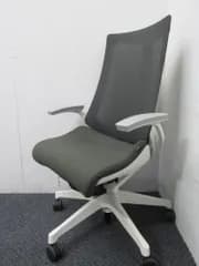 【中古品】イトーキ Act(アクトチェア)シリーズ 固定肘付アクトチェア KG-475JB-W9W2 ブラック