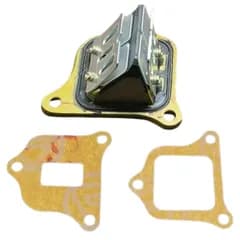 AF34 AF35 後期 ビッグリードバルブ キット 3穴 ライブディオ ZX ガスケット付 補修 互換品 管理I5