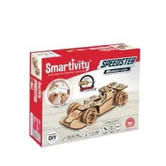 Smartivity 工作キット レーシングカー スピードスター 発車装置付き 小学生 6歳以上 STEAM教育 知育玩具 自由研究 おもちゃ 男の子 女の子 誕生日 プレゼント 日本語説明書付き