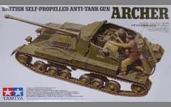 【新品】プラモデル 1/35 イギリス対戦車自走砲 アーチャー 「ミリタリーミニチュアシリーズ No.356」 ディスプレイモデル [35356]
