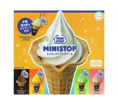 MINISTOP ミニチュアソフトクリーム 全5種セット