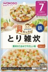 【和光堂】 具たっぷりグーグーキッチン とり雑炊 80g×12袋セット [7か月