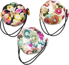 Copeflap ピンクッション 針山 針刺し 手芸 裁縫用 3個セット (和柄)