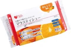 口腔ケア用ウエットシート PHマウスティシュー オレンジ 60枚入×4個