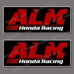 ☆即納☆ honda racing ALM ステッカー デカール 並行輸入