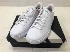 Adidas  アディダス アドバンコート ベース K グリーン 22.5cm