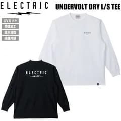 エレクトリック 長袖Tシャツ ELECTRIC UNDERVOLT DRY L/S TEE アンダーボルト ドライ UVカット 防蚊加工 吸水速乾 接触冷感 E26ST34 26SS