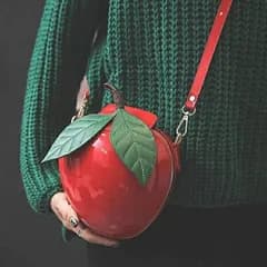 レディース ショルダーバッグ バッグ 鞄 PU 可愛い リゾート デート 日常 レッド グリーン りんご