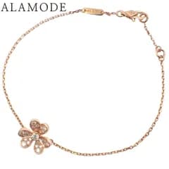【2022年保証書付】Van Cleef & Arpels(ヴァンクリーフ＆アーペル) D0.22 フリヴォル ブレスレット ミニモデル ダイヤモンド VCARP7RD00 K18PG アクセサリー ジュエリー ダイヤ 40802158204【アラモード】