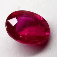 処理石　ルビー　フラクチャー　ルース　1.014ct
