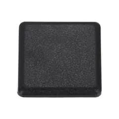 uxcell 標準プラスチック角型アルミ押し出しエンドキャップ 黒 30x30mm 24個