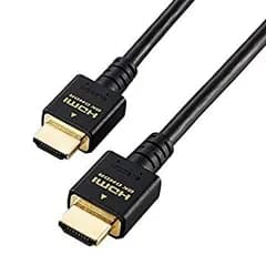 エレコム HDMIケーブル PS5対応 HDMI2.1 2.0m ブラック GM-DHHD21E20BK
