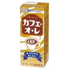 雪印メグミルク カフェ・オ・レ 200ml紙パック×18本入| 送料無料 カフェオレ 雪印 紙パック カルシウム MEGMILK 珈琲 コーヒー 冷蔵 要冷蔵 チルド ドリンク 飲料 ボトルコーヒー 缶コーヒー ケース買い まとめ買い 業者 仕入れ ストック
