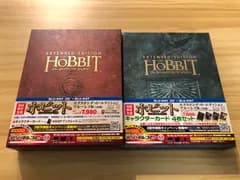 [中古][Blu-ray 3D+Bluｰray] [訳あり、竜に奪... Disc3欠]ホビット エクステンデッド・エディション 2作セット／思いがけない冒険 & 竜に奪われた王国 (帯、特典あり)(映画 キャラクターカードとポストカード付き)/ M03226