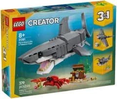 【新品】おもちゃ LEGO サメと宝箱 「レゴ クリエイター3in1」 31381