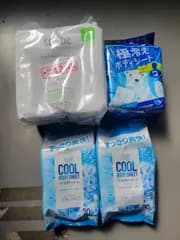 【まとめ売り】ウェットティッシュ＆クールボディシート 4点セット スコッティ除菌ウェットティッシュ120枚×2個 冷感ボディシート