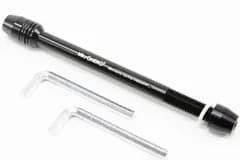 MicrOHERO 超軽量 自転車　ローラー台　固定トレーナー用　ディスクブレーキ　リア　12mm　スルーアクスルアダプター　ヘックスタイプスルーアクスル リア用 12mm×142/148mm　普段用でもOK！ M12mm x P1.5