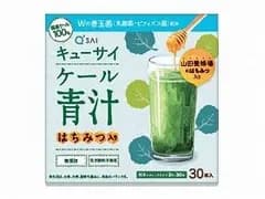 キューサイ ケール青汁はちみつ入りプラスWの善玉菌 個 3g×30本 介護用品
