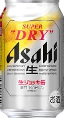 ●アサヒスーパードライ 生ジョッキ缶 340ml×24本　4901004066145/003730