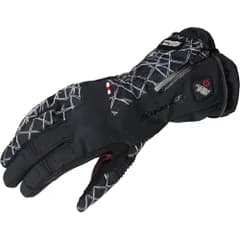 新品 コミネ(KOMINE) バイク用 グローブ アドバンスドプロテクトエレクトリックグローブ Crush Black S EK-205 1183 秋冬春向け 防水防寒カーボンストレッチ素材電熱