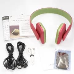 コアフィット(COREFIT) FACE PLAYER Ⅱ フェイスプレイヤー2 美顔器(リモートプレイヤー・ジェルパッド2枚付き)　face-player2-sp 【非常に良い(A)】