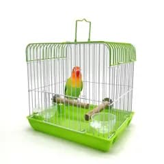 【新着商品】散歩 手乗り おでかけ セキセイ 移動 持ち運び 通院 インコ 小型 キャリーケージ 文鳥 鳥かご 止まり木 S ケージ 餌入れ付 キャリー 鳥