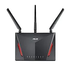 【中古】「非常に良い」ASUS WiFi 無線 ゲーミングルーター 11ac AC2900 2%ｶﾝﾏ%167+750Mbps デュアルバンド RT-AC86U 【接続18台/3階建・4LDK ・PS4 / Wii U 対応 】