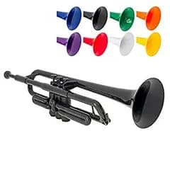 【中古-非常に良い】 pInstruments ピーインストゥルメンツ プラスチック製管楽器 トランペット pTrumpet ブラック PTRUMPET1BLK