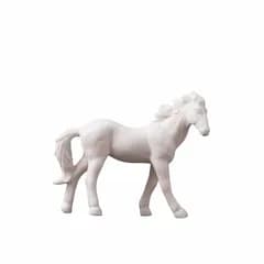 【新品】 干支 馬 置物 うま 白陶磁器 玄関 縁起物 馬 午年 手のひらサイズ 2026年 十二支置物 馬どし 運気アップ 風水グッズ 金運 招財 財運 開運 商売繁盛 新年 開店祝い 正月飾り 贈り物 インテリア (B) 0