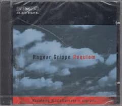[CD/Bis]ラグナル・グリッペ(1951-):レクイエム(1995/95)&移ろいゆく霊魂(1996)/マデレーヌ・クリストフェルション(s)&ラグナル・グリッペ(sym & prog)