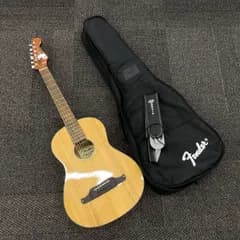 【美品】Fender フェンダー Sonoran Mini 3/4 トラベルアコースティックギター アコギ ソフトケース付き