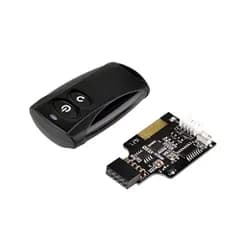 新品 SilverStone 2.4GHzワイヤレス POWER/Resetリモートスイッチ 内部USB9ピンヘッダ接続 SST-ES02-USB